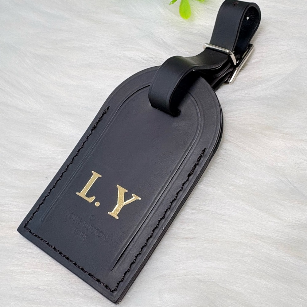 Louis Vuitton Black Luggage Tag - Picture 10 of 11